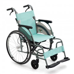 日本 MIKI MOC-43J(LK) 超輕鋁鈦合金輪椅